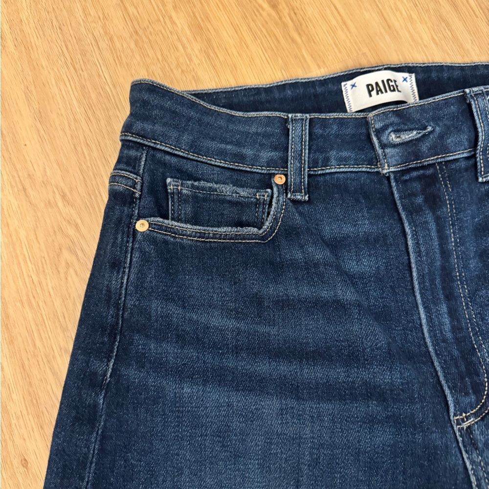 PAIGE Dark Blue Women Jeans